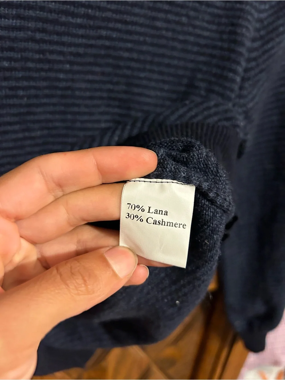 Milano Kids Black Textured Crewneck Sweater